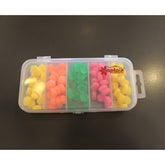 Captain 3496 Pop Corn Silikon Sazan Yemi 100'lü Kutuda Color:Mix